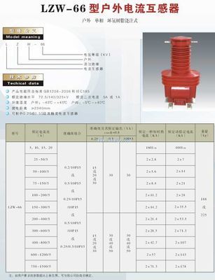 lzw-66kv型戶外高壓電流互感器-[報價-資料]--上海華邦工業(yè)商務(wù)網(wǎng)-www.91way.com